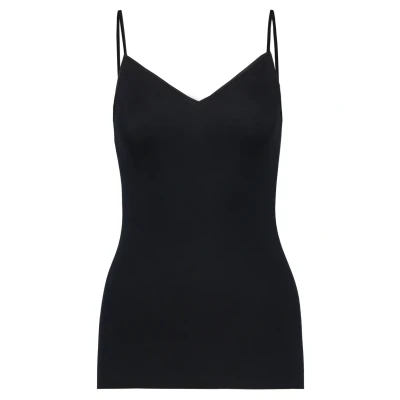 Abbildung von HANRO Cotton Seamless Spaghetti Top,Schwarz (Black 0019),46/48(L)