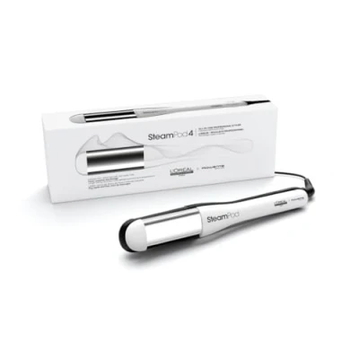 Abbildung von L&#039;Oréal Professionnel SteamPod 4, All in One Dampfstyler, Professionelles Glätteisen mit Dampftechnologie, für alle Haartypen, glatt bis lockig