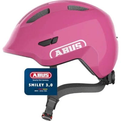 Abbildung von ABUS Smiley Helm, Shiny Pink, 50 55