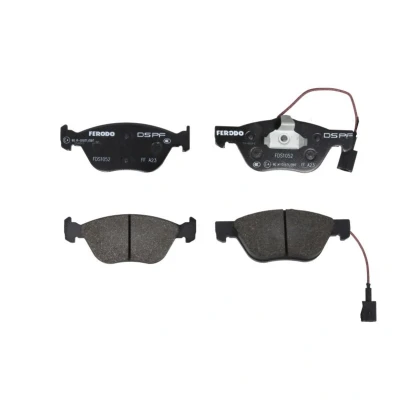 Abbildung von FERODO RACING FDS1052 Bremsbelagsatz ALFA ROMEO: 147, 156 Sportwagon, Saloon, FIAT: Punto II Hatchback, BRAVO 1, Coupe, LANCIA: Lybra Estate