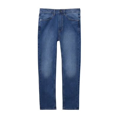 Abbildung von s.Oliver Seattle Coupe Taille Mihaute Jeans Straight Leg für Kinder, Größe: 170xREG, Blau
