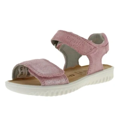Abbildung von Superfit Sparkle Riemensandalette für Kinder, Größe: 25, Rosa Schuhe
