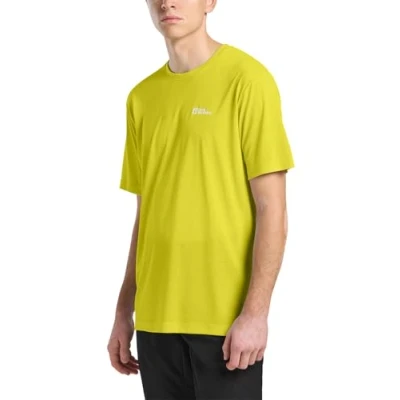 Abbildung von Jack Wolfskin Vonnan SS Sport Tshirt, Herren, Größe: XL, Chartreuse