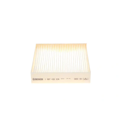 Abbildung von BOSCH 1 987 432 034 Innenraumfilter Partikelfilter 178 203 40 MITSUBISHI: Colt 6, VI CZC Convertible, SMART: Forfour I, Roadster Coupe