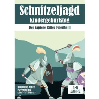 Abbildung von Schnitzeljagd Kindergeburtstag: Der tapfere Ritter Friedhelm (Partyspiele zum Kindergeburtstag)