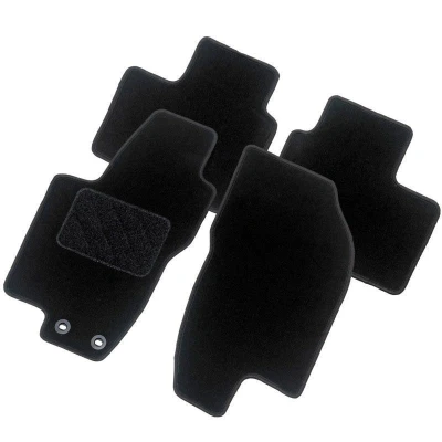 Abbildung von AutoStyle TM MA546 Fußmattensatz Textil vorne und hinten 4 schwarz