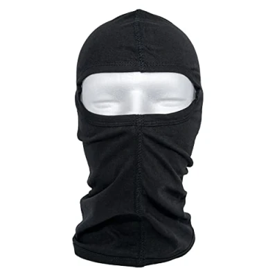 Abbildung von ROAD STAR Sturmhaube Sturmmaske Gesichtsmaske Single Eye schwarz 100% Baumwolle Motorrad Roller Moped