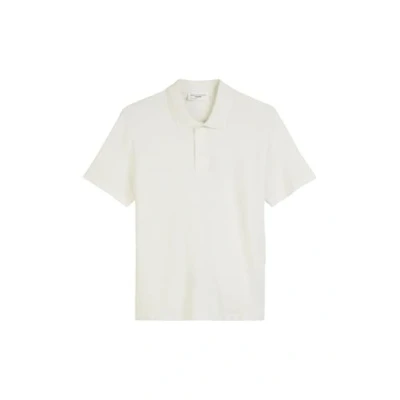 Abbildung von Marc O&#039;Polo Denim LOGO Print Poloshirt, Herren, Größe: Medium, Silky white