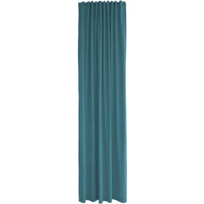 Abbildung von Homing gelb Safran Vorhang Wohnzimmer Schlafzimmer modern 140x245cm weicher Stoff, 5499 48