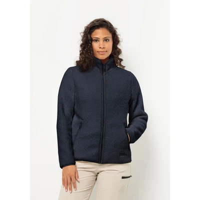 Abbildung von Jack Wolfskin HIGH CURL Jacket Fleecejacke, Damen, Größe: XXL, Night blue