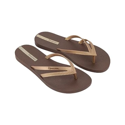 Abbildung von Ipanema Damen Bossa Fem Flipflop, Brown Gold, 41/42 EU