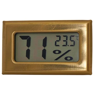 Abbildung von GERMANUS Digital Hygrometer 490, gold