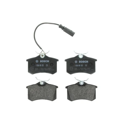 Abbildung von BOSCH 0 986 494 025 Bremsbelagsatz Low Metallic mit integriertem Verschleißsensor Anti Quietsch Blech, Montageanleitung FORD: Galaxy Mk1 MPV