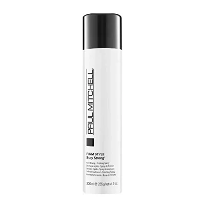 Abbildung von Paul Mitchell Stay Strong Haarspray für starken, flexiblen Halt, nicht beschwerendes Hair Spray maximale Kontrolle und Volumen 300 ml