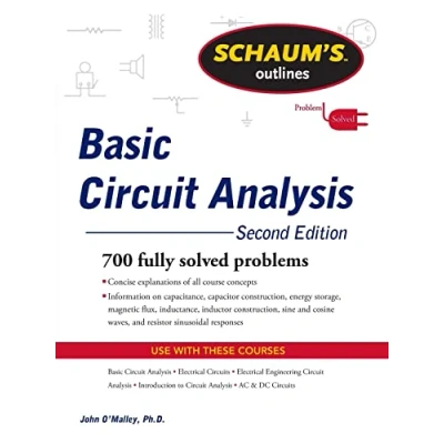 Abbildung von Schaum&#039;s Outline of Basic Circuit Analysis, Second Edition (Schaum&#039;s Outlines)
