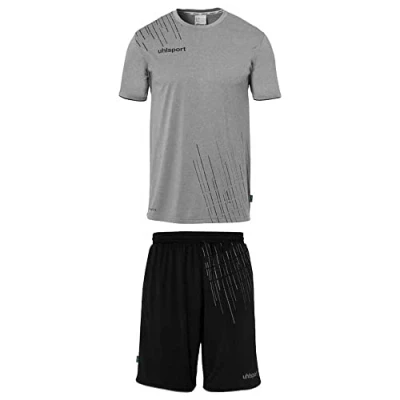 Abbildung von uhlsport Score 26 Fußball Trikot Set Trikotsatz Komplettes bestehend aus Trainings T Shirt und kurze Hose 10 Varianten verfügbar für Erwachsene Kinder