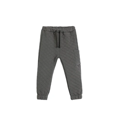 Abbildung von Koton Babyboy Jogger Quilted Sweatpants Drawstring Pocket Detail Cotton