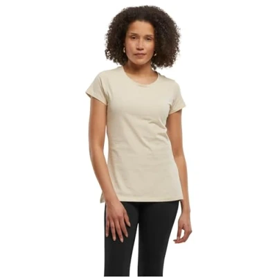 Abbildung von Build your Brand Damen BB012 Ladies Basic Tee T Shirt, Sand, 5XL