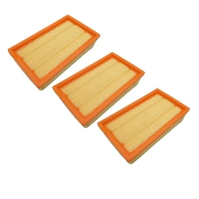 Abbildung von 3x Trade Shop Flachfalten Filter Lamellenfilter für Kärcher NT 25/1 AP 30/1 Tact L TE H 35/1