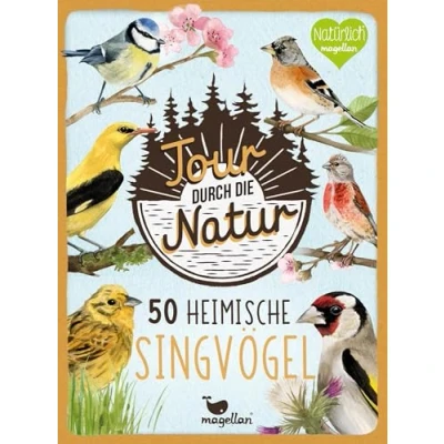 Abbildung von Tour durch die Natur 50 heimische Singvögel: Bestimmungskarten Set mit Arten für Kinder ab 8 Jahren