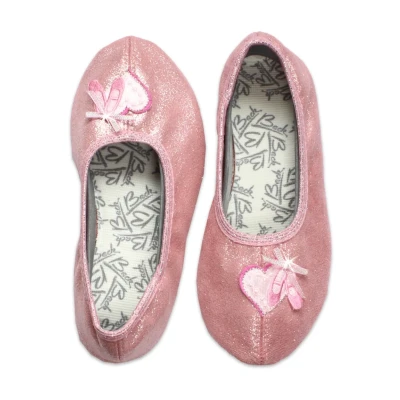 Abbildung von Beck Gymnastik Ballett faltbarer Ballerina für Kinder, Größe: 30, Rosa Schuhe