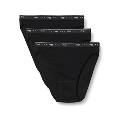 Abbildung von sloggi Damen 24/7 100 H Tai 3P, BLACK, 46