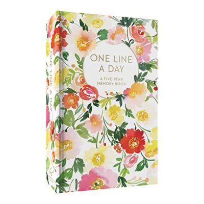 Abbildung von Floral One Line A Day: Five Year Memory Book
