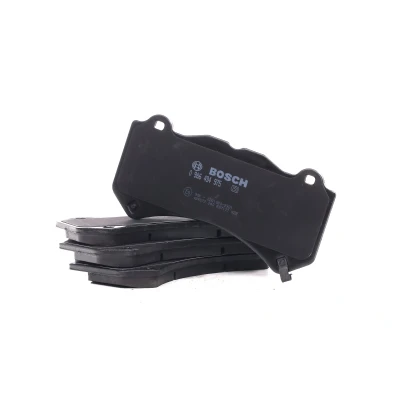 Abbildung von BOSCH 0 986 494 975 Bremsbelagsatz Low Metallic mit integriertem Verschleißwarnkontakt JEEP: GRAND CHEROKEE 3, 4
