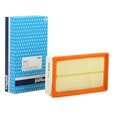 Abbildung von PURFLUX A1222 Luftfilter 57 141 239 Filtereinsatz RENAULT: Clio 3, Modus / Grand Modus, III Grandtour