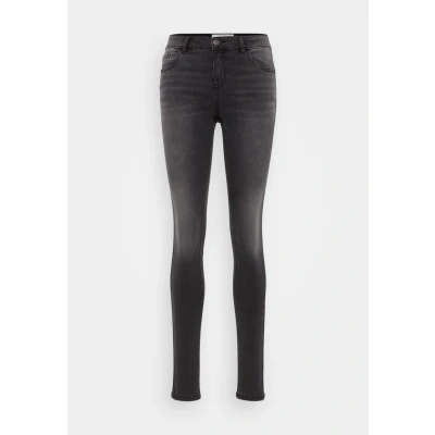 Abbildung von Noisy May Nmjen Shaper Jeans Skinny Fit, Damen, Größe: 24x30, Dark grey denim