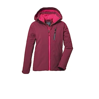 Abbildung von killtec Mädchen Funktionsjacke mit Kapuze/Winterjacke ist wasserdicht KOW 169 GRLS JCKT, dunkel peppermint, 140, 40926 000