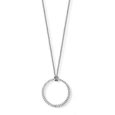 Abbildung von Thomas Sabo Damen Charm Kette Kreis Groß Club 925 Sterling Silber X0251 637 21