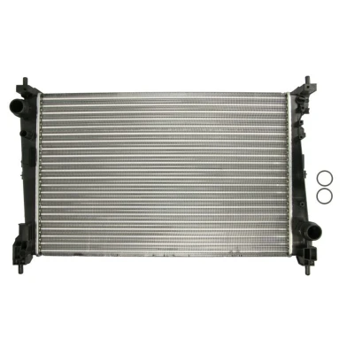 Abbildung von NRF 53017A Kühler, Motorkühlung Aluminium 625mm 415mm 18mm Kühlrippen mechanisch gefügt FIAT: Grande Punto Hatchback, III Hatchback