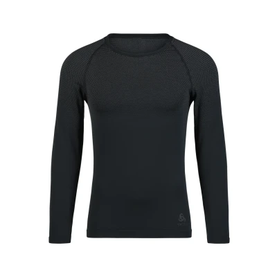 Abbildung von Odlo Herren Performance Light Langarm Shirt, Schwarz, L EU