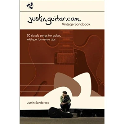 Abbildung von The Justinguitar.com vintage Songbook: songbook für Gitarre: : 50 classic songs for guitar, with performance tips!