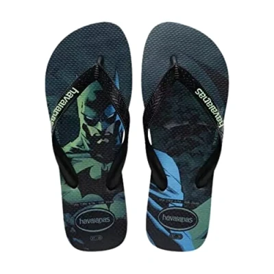 Abbildung von Havaianas Top Herois DC Flip Flops Unisex, Schwarz/Schwarz/Ton, 35/36 EU