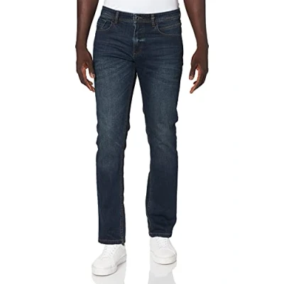 Abbildung von camel active Houston Jeans Straight Leg, Herren, Größe: 34x34, Stone blue denim