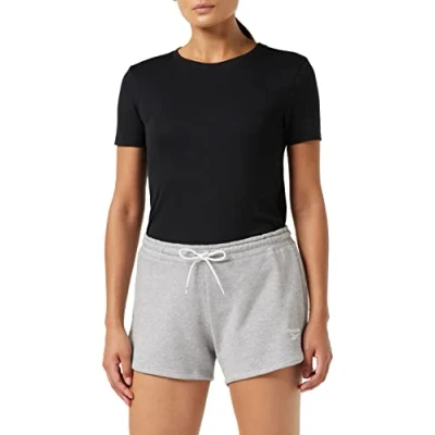 Abbildung von Reebok Women&#039;s RI French Terry Short Casual, Mgreyh/White, M