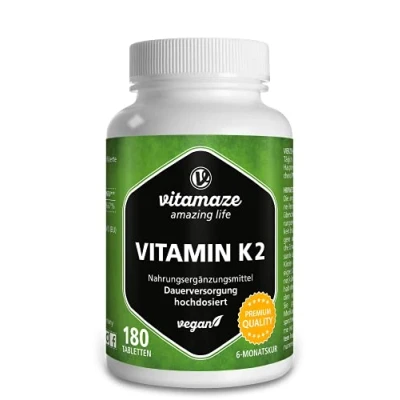 Abbildung von Vitamaze Vitamin K2 200 µg hochdosiert vegan
