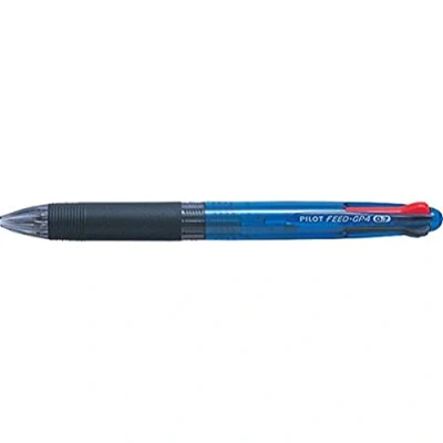 Abbildung von Pilot Pen 2073703 Vierfarbkugelschreiber Feed GP4 Begreen, Strichbreite: M, blau, 1 Stück