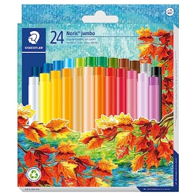 Abbildung von STAEDTLER 243 NC24 Noris Club jumbo Ölpastellkreide 24 Stück Etui