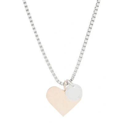 Abbildung von Liebeskind Berlin Halskette, Damen, Größe: 46 cm, Bicolor (silver, ip rosegold)