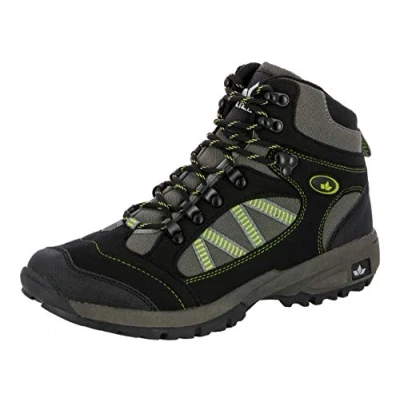 Abbildung von Lico Rancher High 220073 Herren Trekking &amp; Wanderschuhe, schwarz/grau/grün, EU 39
