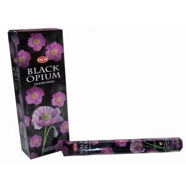 Abbildung von HEM 0918581 Black Opium Incense Sticks Six Packs by