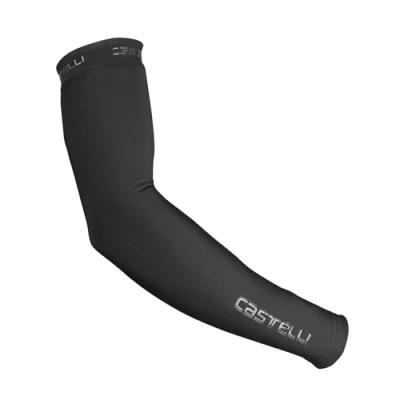 Abbildung von castelli Nano Thermoflex 2 Armwärmer Senior, Schwarz