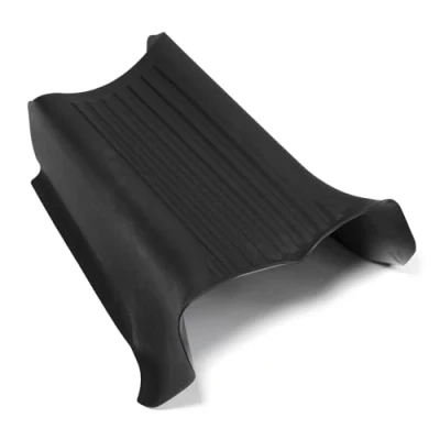 Abbildung von Skoda 57H061580 Tunnelabdeckung Allwettermatte Fußmatte Gummi Mitteltunnelabdeckung, schwarz