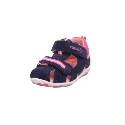 Abbildung von Superfit Mädchen Fanni Sandalen, Blau Rosa 8000, 18 EU