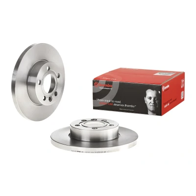 Abbildung von BREMBO 08.7132.10 Bremsscheibe 282 18 5 voll VOLKSWAGEN: Transporter 4 Bus,
