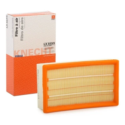 Abbildung von MAHLE ORIGINAL LX 933/3 Luftfilter 57,3 141 238,0 Filtereinsatz RENAULT: Modus / Grand Modus, CLIO 2, 3, NISSAN: MICRA Note I, Juke