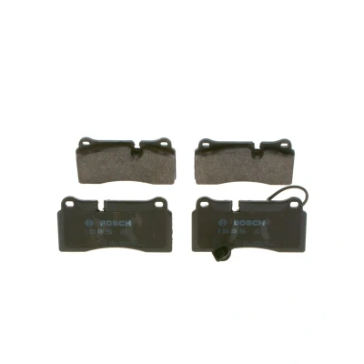 Abbildung von BOSCH 0 986 494 956 Bremsbelagsatz Low Metallic mit integriertem Verschleißwarnkontakt AUDI: R8 Coupe